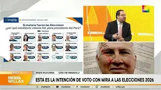 📊 Panorama electoral 2026 - Enzo Elguera en Willax(12/01/2026)