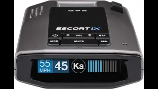 ESCORT IX   Laser Radar Detector, Auto Learn Protection, Extreme Long Range, Bluetooth, Voice Alerts