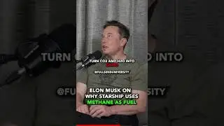 Why does #starship use #methane as fuel? #elonmuskcasestudy