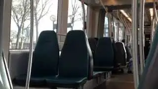 Ritje in RET Alstom Citadis tram 2122 op lijn 24 Vlaardingen/Schiedam (tram ride)