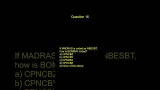 👉 Coding & Decoding Reasoning | 25 Practice Questions for Competitive Exams | Aptitude & Reasoning