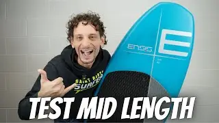 TEST MID LENGTH - ENSIS Jive 86 litri - Tavola unica per WING FOIL, PARAWING e DOWNWIND