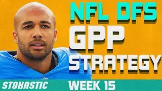 NFL DFS Tournament Strategy Week 15 Saturday Slate | NFL DFS Picks
