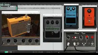 SKnote PedalBench Guitar/Bass effects - Test on modulation pedals.