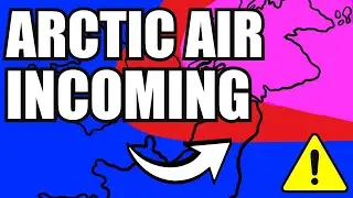 ❄️ BREAKING: Arctic Air Incoming + Potential SSW Event | Weather UK Today