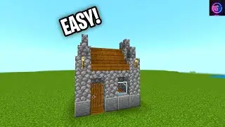 Minecraft Stone Survival House Tutorial (EASY!)