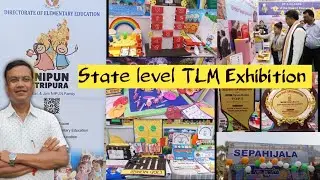 state level TLM Exhibition || ExhibitionTLM || TripuraTLMExhibition||TLMExhibition of Tripura state