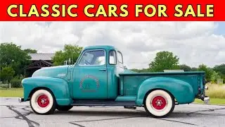 15 AMERICAN CLASSIC CARS FOR SALE TODAY#classiccars #americanclassiccars #carmuseum #musclecar 