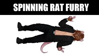 High Quality Spinning Rat Furry PNG