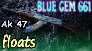 all floats Ak 47 | case hardened blue gem all floats in game FN MW FT WW BS csgo cs2