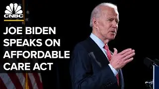 Democratic candidate Joe Biden speaks on the Affordable Care Act &mdash; 6/25/2020
