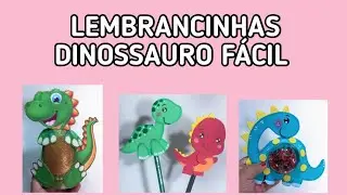 Lembrancinhas Dinossauro fácil