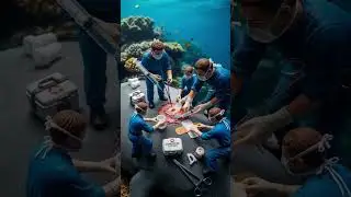 🦦 15 EcoRescue Systems heroes rescue 17 meters manatee #OilCleanup #DecontaminationCrew