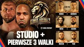 KING'S ARENA 2 NA ŻYWO | 3 WALKI + STUDIO | TURSKI I DURNIAT KOMENTUJĄ!