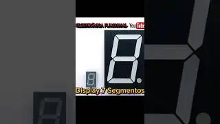 Display 7 segmentos, como funciona  #electronicadigital #mecatronica #arduino  #7segment