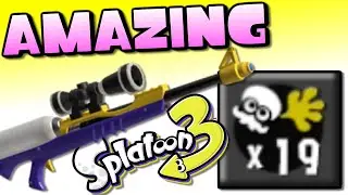 SPLATTERSCOPE IS A REALLY GOOD WEAPON IN SPLATOON 3!