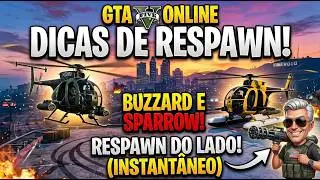 #29 - GTA 5 - PS5 - DICAS RESPAW BUZZARD E SPARROW DO LADO - 02/01/26