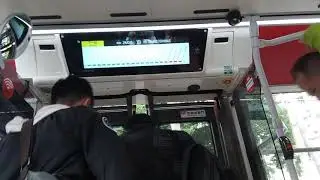 KMB U-260X ATENU1608 VT719 @ 260X Ventura落車門開關門過程及建生邨報站