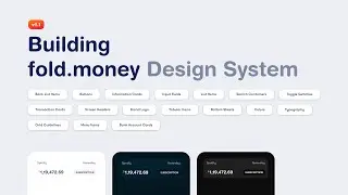 Building fold.money Design System &mdash; v1.1 Walkthrough