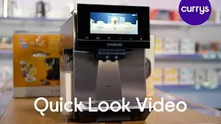 SIEMENS TQ907GB3 EQ900 Smart Bean to Cup Coffee Machine - Quick Look