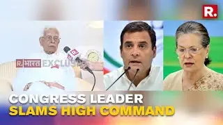Senior Congress Leader Natwar Singh Slams 'High Command' Amid Punjab Political Crisis | Republic TV