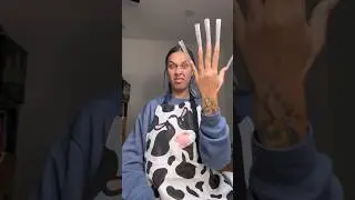 ПОПРОБУЮ 5XL DUCKE NAILS В ПЕРВЫЙ РАЗ 😱😅 #шорты #акриловыеногти #самоучка