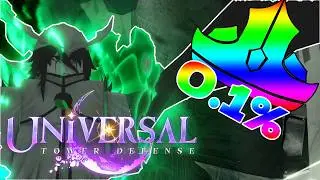 Получите *НОВЫЙ 0,01% ПРАВИТЕЛЬ* Улькиорра Сифер в режиме Universal Tower Defense!