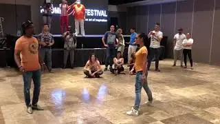 Rico & Adda - Semba demo after class at Kizomba Open Festival 2018 - Madrid, Spain