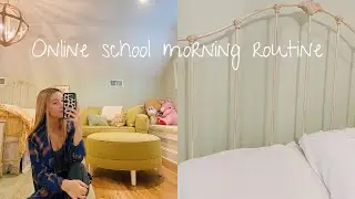my online school morning routine