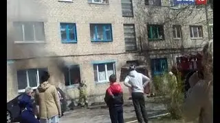 В одном из общежитий посёлка Строитель произошёл пожар