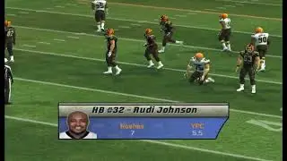 Madden NFL 08 (PS2) Bengals vs Browns (CPU vs CPU)
