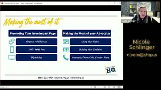 Make the Most of Your Issue Impact Pages