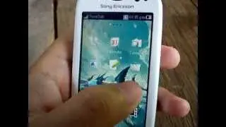 Sony Ericsson TXT Pro CK15i (1 мин. 20 сек.)