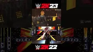 WWE 2K23 VS WWE 2K22 BECKY LYNCH ENTRANCE COMPARISON