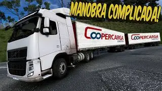 NOVO TRECHO DO MAPA ROTAS BRASIL - SOFRENDO NAS MANOBRAS - ETS 2