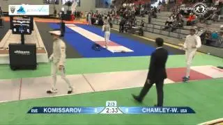 FE M F Individual Bonn WC 2016 T32 07 green CHAMLEY WATSON USA vs KOMISSAROV RUS