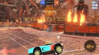 Rocket League Sick Goals | Full-Field dribble Goal