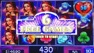 High Limit Lock It Link - Diamonds ~ Multiple Bonuses Won! ~ Slot Exotic