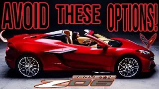 *AVOID* these OPTIONS in your 2023 Corvette C8 Z06 & Stingray! *THANK ME LATER*