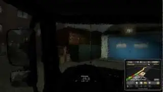 Euro Truck Simulator 2 - Rainy weather