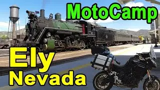 Motorcycle Camping - Ely, NV Cave Lake State Park
