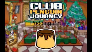 Club Penguin Journey Pudding Pin - Christmas Series 2023 Episode 23