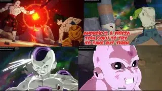 Android 17 & Frieza joins Goku to try to take out jiren 