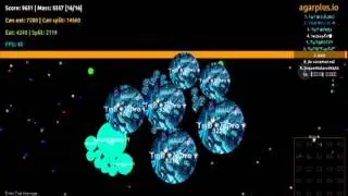 Agario - Trying Out Agarplus.io Extension!