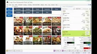 Windows: How to sell items in Code Finix POS Restaurant