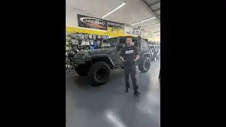 upgrading Jeep Wrangler with Car Stereo at Audio MotorSports in Los Angeles