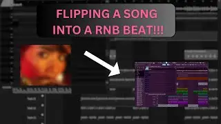 FLIPPING A RANDOM SAMPLE INTO A FIRE RNB BEAT !!!| FL STUDIO COOKUP