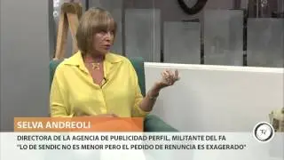 Selva Andreoli en El Observador TV