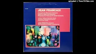 Jean Fran&ccedil;aix : Suite pour violon et orchestre (1934)