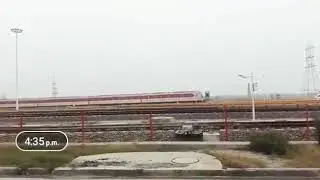 Test Run Of Orange Line Metro Train Lahore